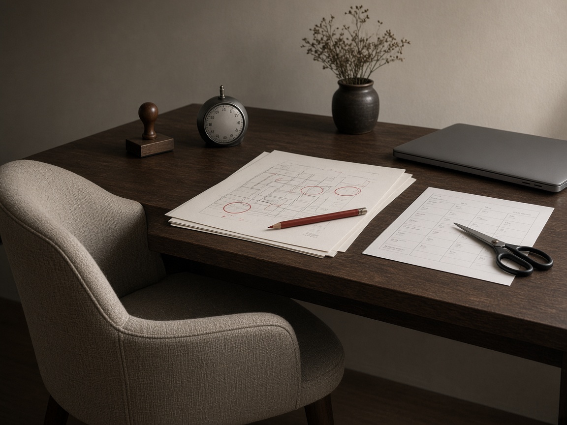 A desk set up for an assistant that actually executes